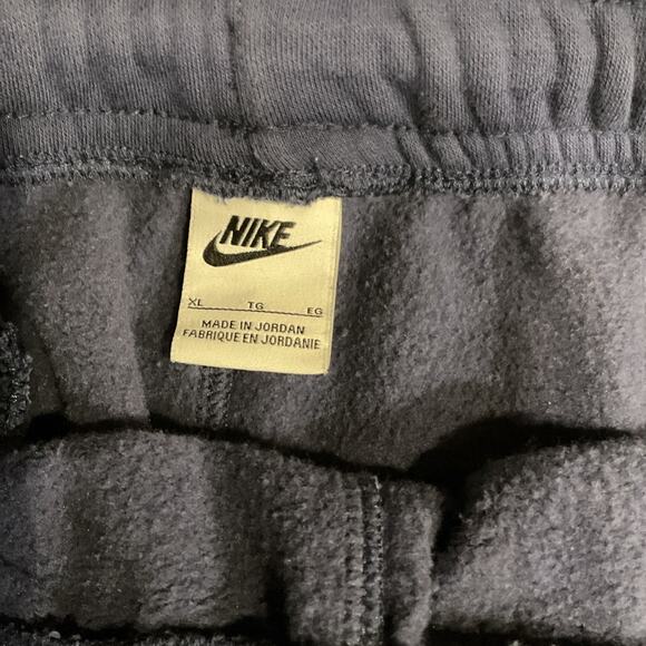 Nike Sweatpants Men's XL Navy Blue Joggers Drawstring Activewear - Picture 3 of 4